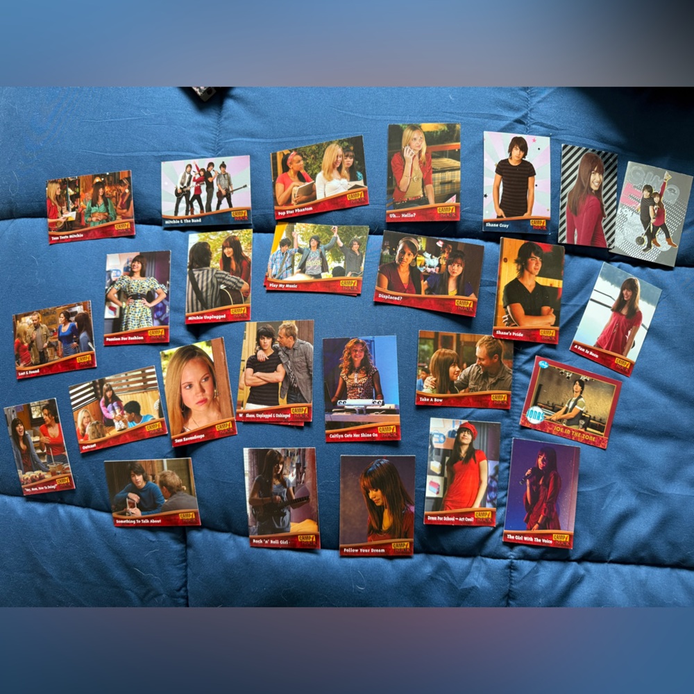 Camp Rock Cards + 2 Foil Stickers